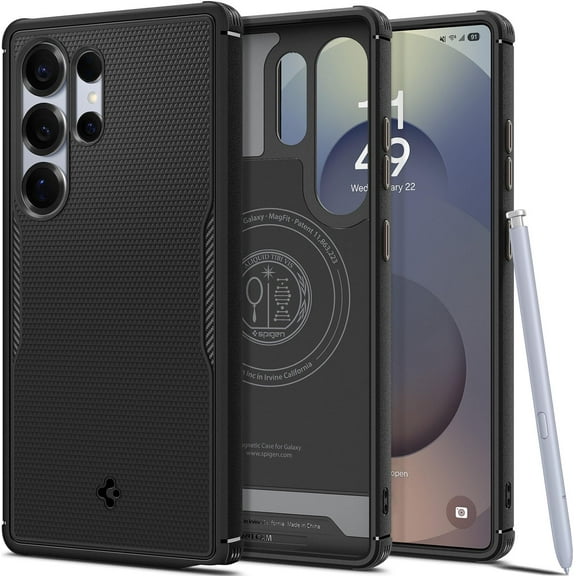 Spigen Core Armor MagFit Designed for SP691 Case (2025) [Military-Grade Protection] Compatible with MagSafe - Matte Black