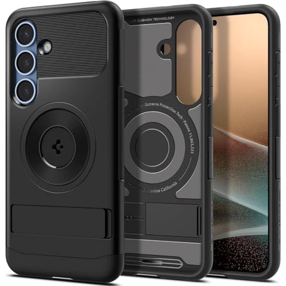 Spigen Slim Armor MagFit Designed for SP67N Case (2025) [Military-Grade Protection] Compatible with MagSafe - Black