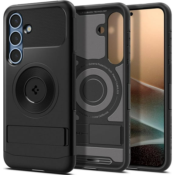 Spigen Slim Armor MagFit Designed for SP67N Case (2025) [Military-Grade Protection] Compatible with MagSafe - Black