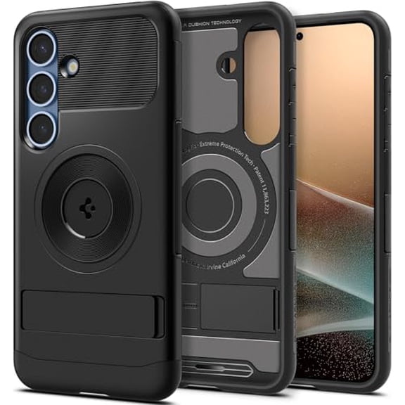 Spigen Slim Armor MagFit Designed for SP64E Case (2025) [Military-Grade Protection] Compatible with MagSafe - Black