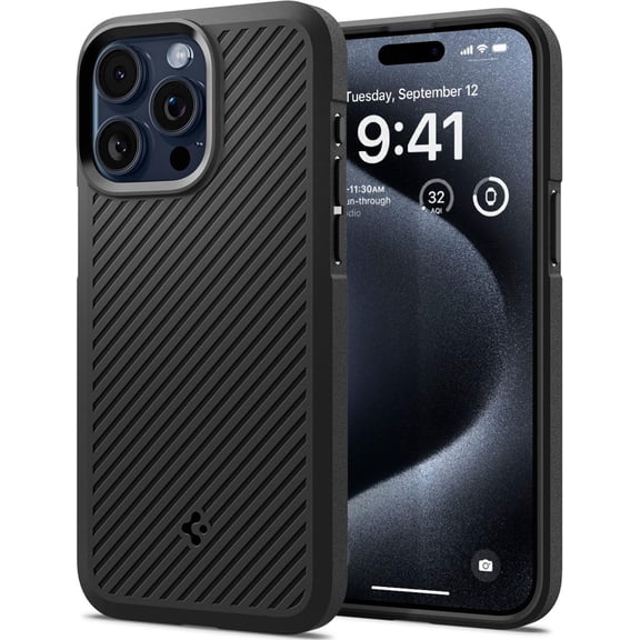 Spigen Core Armor Designed For Iph6.7p(23) Case (2023) - Matte Black