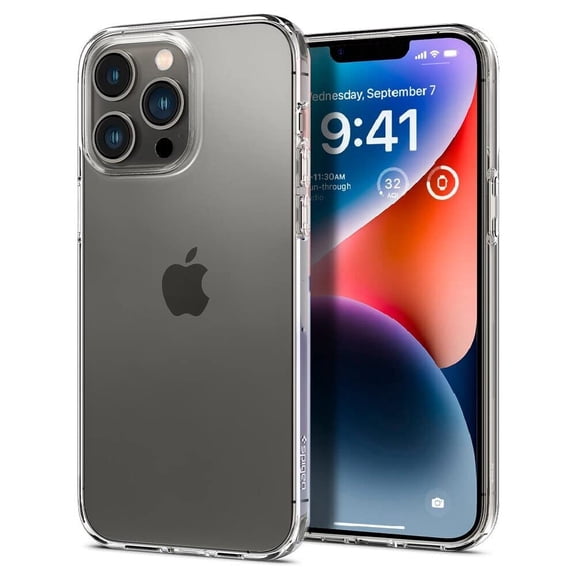 Spigen Crystal Flex Designed for iPhone 14 Pro Max Case (2022) - Crystal Clear