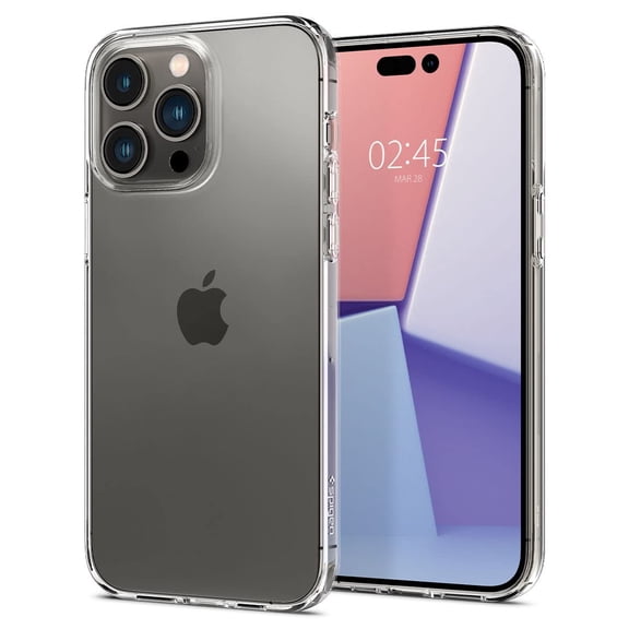 Spigen Crystal Flex Designed for iPhone 14 Pro Case (2022) - Crystal Clear