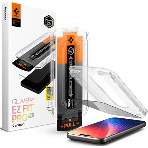 Spigen Glas TR EZ Fit Pro Privacy Glass for iPhone 16/17 Pro Max 6.9" - AGL10096