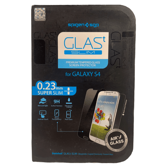 Spigen SGP10176 GLAS.t SLIM Tempered Glass Screen Protector for Samsung GalaxyS4