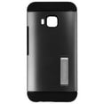 thumbnail image 1 of Spigen Slim Armor Case w/ Kickstand for HTC One M9 - Gunmetal Gray - (SGP11447), 1 of 1