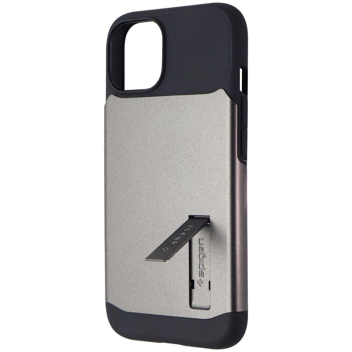 Buy SPIGEN Metal Slate Thermoplastic Polyurethane Tough Armor Mag Fit Back Cover Case For Iphone 14 Pro Max TPU Online at Best Prices in India