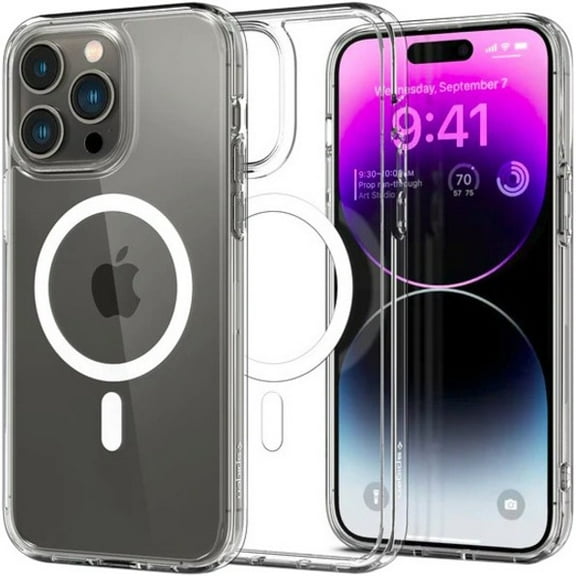 Spigen iPhone 14 Pro Max Case Crystal Hybrid (MagFit)