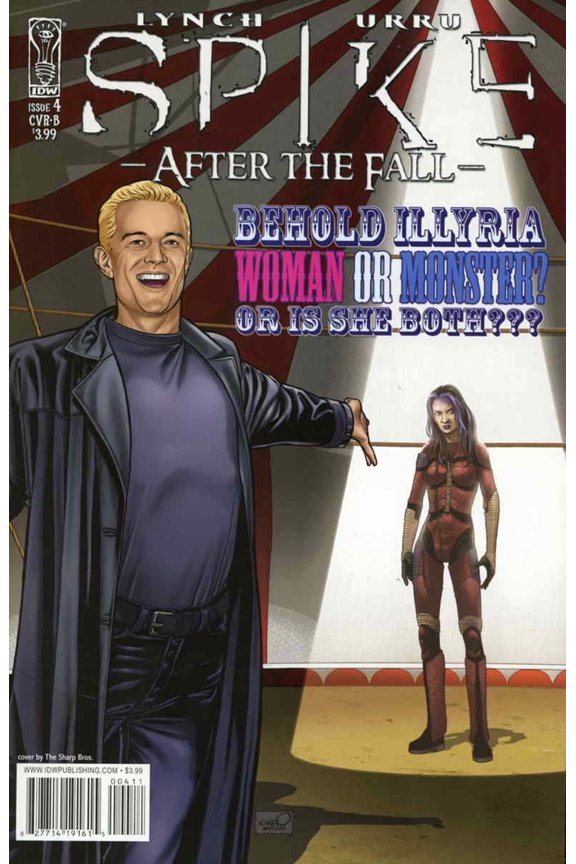 Spike: After the Fall #4B VF ; IDW Comic Book