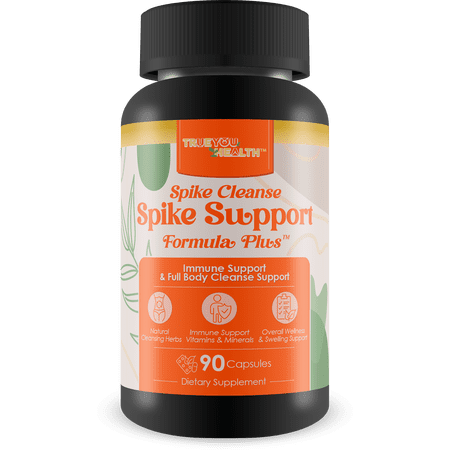 Spike Cleanse Spike Support Formula Plus - Our Best Immune Support Supplement & Full Body Cleanse Support - Immune System Support - Healthy Spike Support Supplement Immune Boost