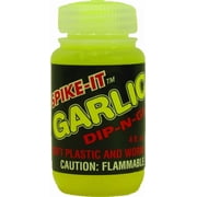 Spike-It Dip-N-Glo Soft Plastic Lure Dye, 4oz, Garlic Chartreuse