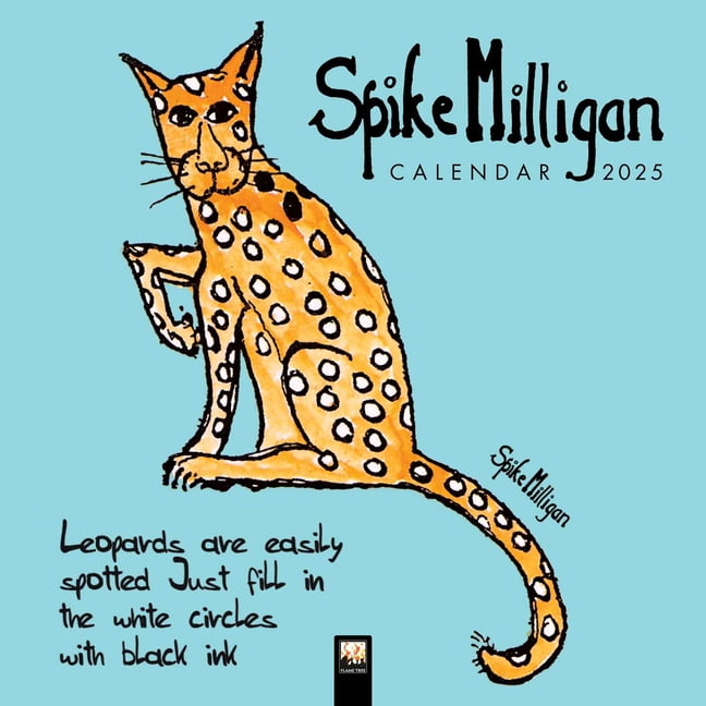 Spike Milligan Wall Calendar 2025 (Art Calendar) (Calendar)