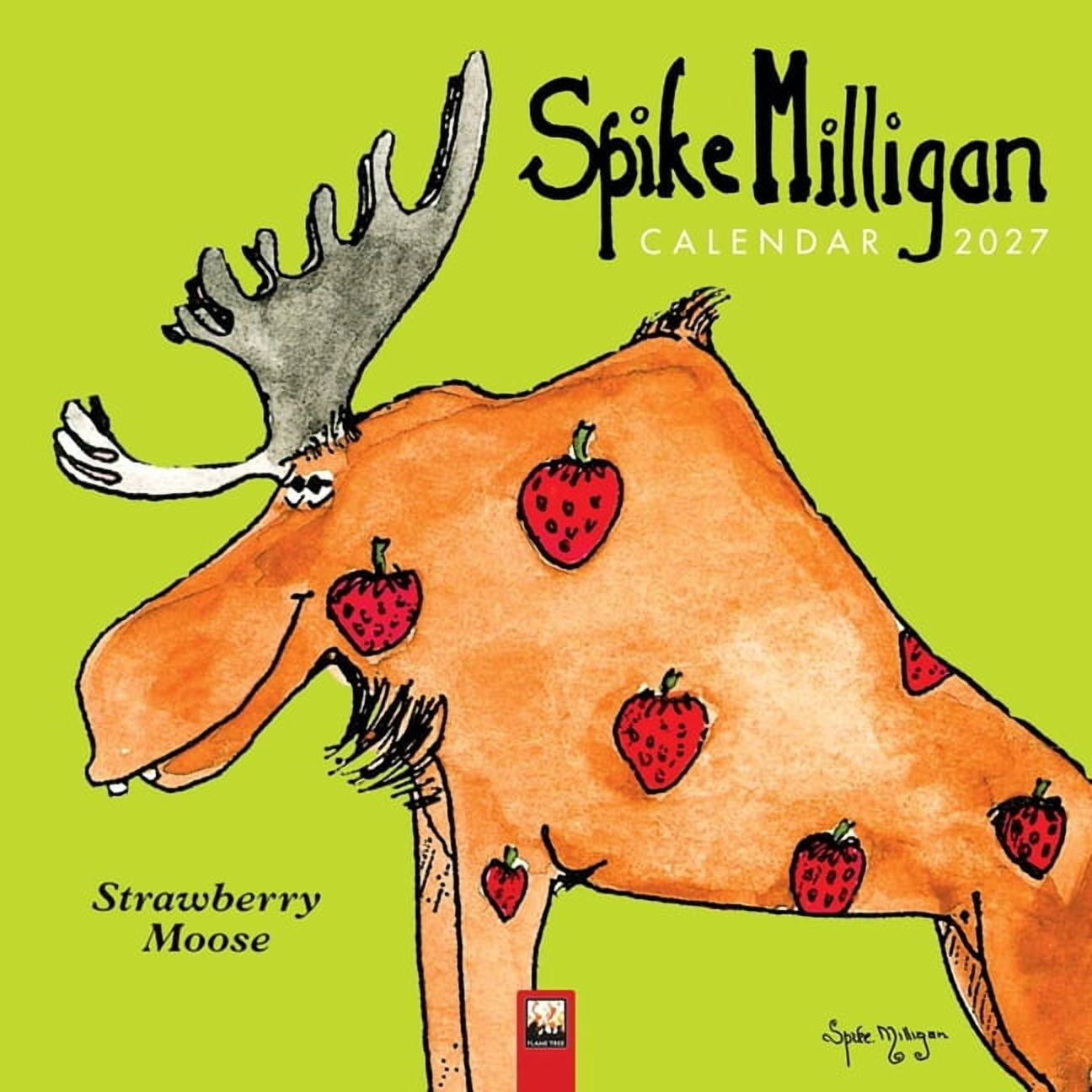 Spike Milligan Wall Calendar 2027 (Art Calendar), (Paperback)