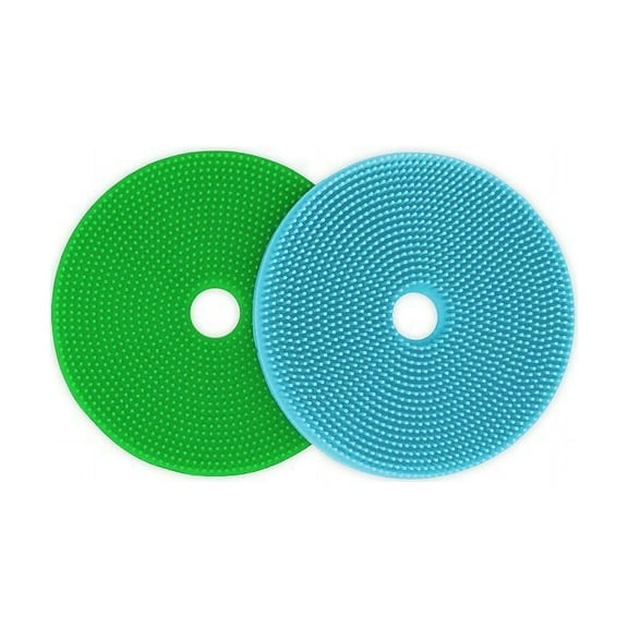 Spike Silicone Fij-It - Fidget Tactile Sensory Motor Aid for School, Home, Work (GREEN/AQUA)