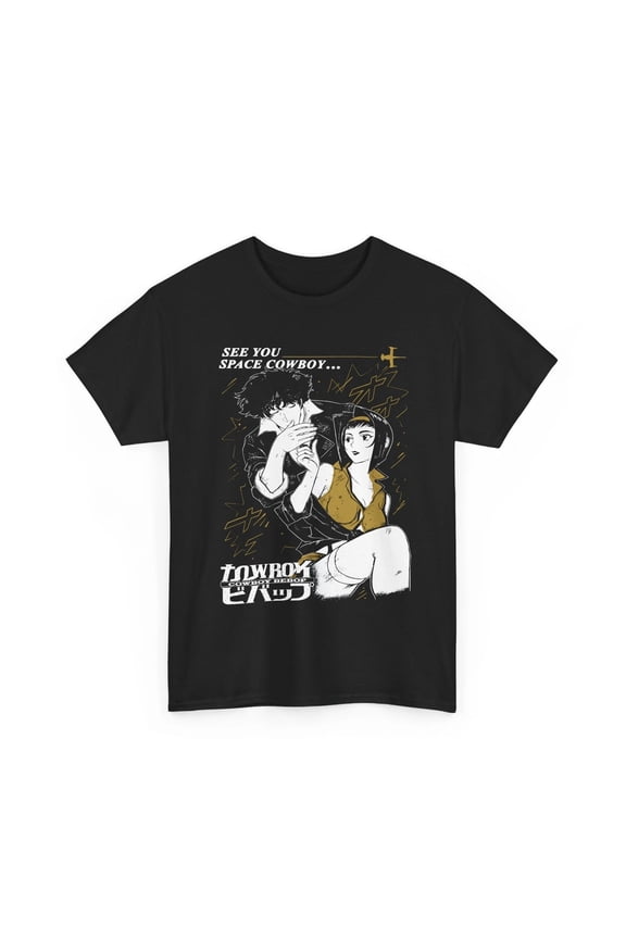 Spike Spiegel Cowboy Bebop T-Shirt - Anime Manga Mom Gift Tee, Funny Shirt All