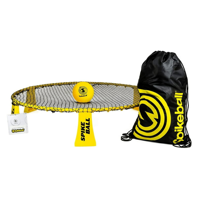 Spikeball Portable Rookie Edition Kit w/ Playing Net & Balls for