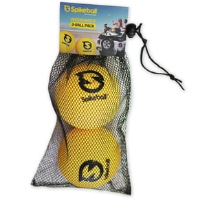 Spikeball: Standard Balls - 2 Pack - 3.5" Yellow & Black, Roundet Yard Game Accessory, Replacement-Extra Rubber Ball Set, Sports-Outdoor-Beach Play