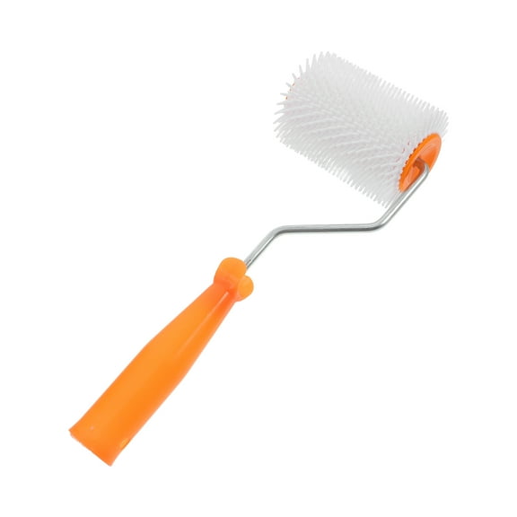 Spiked Screed Flooring Roller for Latex and Self-Leveling Floors, Spiked Roller Tool for Smooth Concrete and Screed Applications