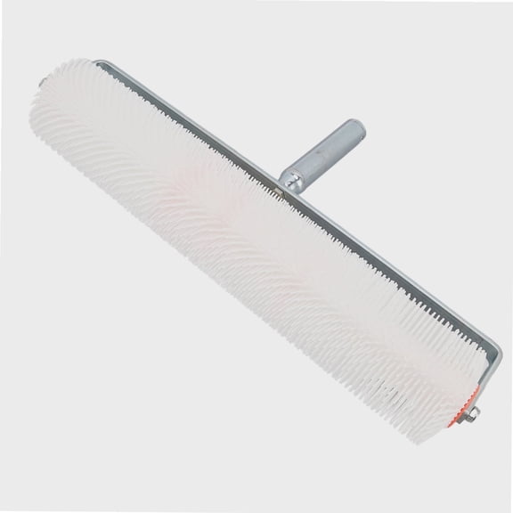 Spiked Screeding Compound Roller, 28mm Nylon Aluminum Alloy Thick Needle Floor Aeration Roller Self Levelling Spiked Compound Screed Floor Roller