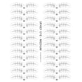 thumbnail image 1 of Spikey Eye Lash Map Sticker, 1 of 6