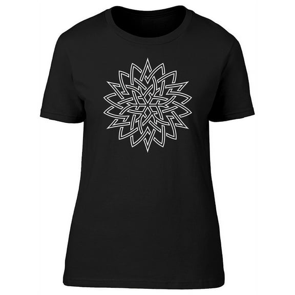 Spiky Celtic Art T-Shirt Women -Image by Shutterstock, Female x-Large