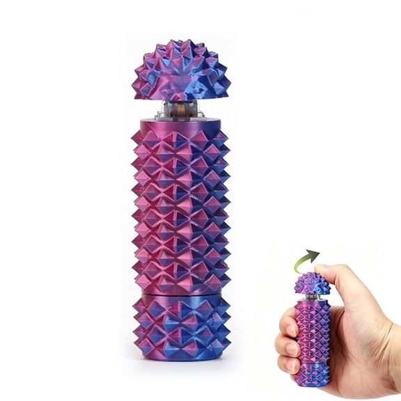 Spiky Fidget Roller For Anxiety Relief - 3D Printed Pain Stim Toy For Adults, Massage For Stress & Relief Tool Focus Sensory