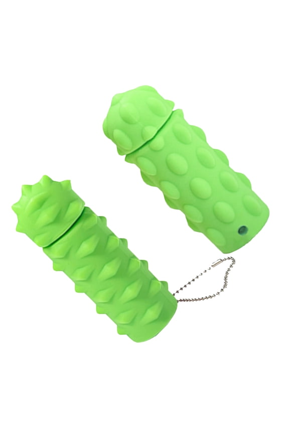 Spiky Grippie Keychain For Stress Relief And Stress Management Portable Textured Charm Toy With Soft Spikes