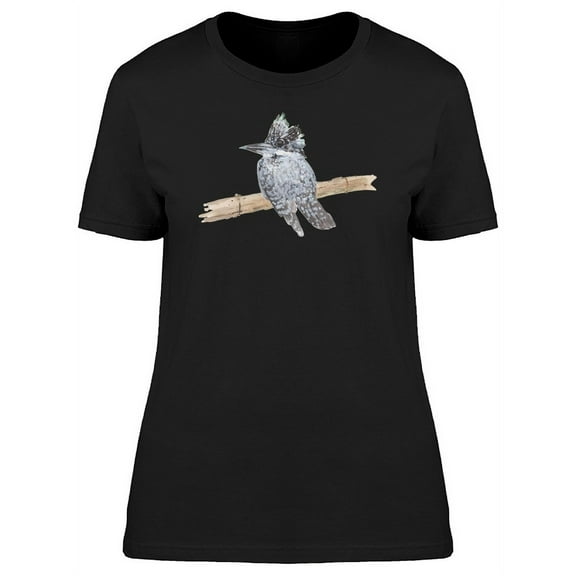 Spiky Hair Bird T-Shirt Women -Image by Shutterstock, Female Medium