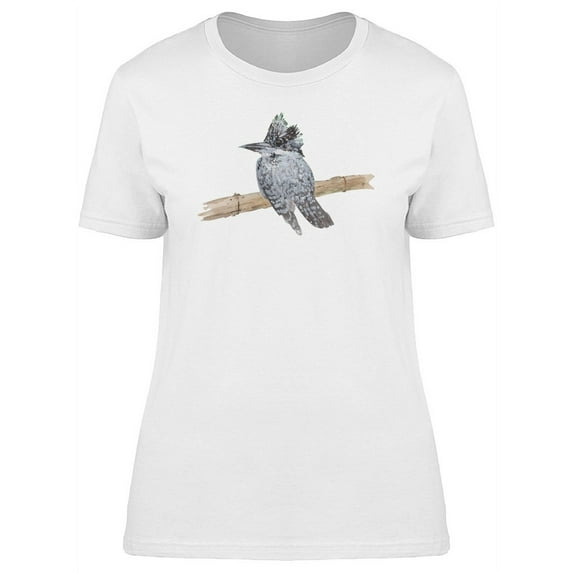Spiky Hair Bird T-Shirt Women -Image by Shutterstock, Female XX-Large