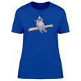 thumbnail image 1 of Spiky Hair Bird T-Shirt Women -Image by Shutterstock, Female XX-Large, 1 of 2
