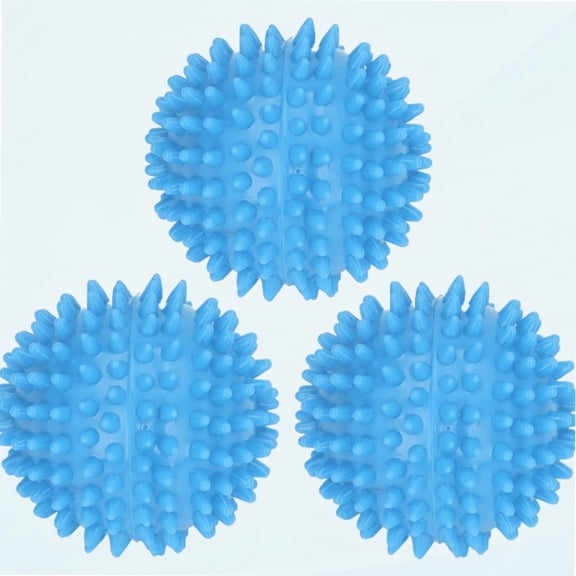 Spiky Massage Balls, Raised Tip Design Mini Size Foot Exercise Ball Roller Good Elasticity 3PCS for Muscle Soreness Relief