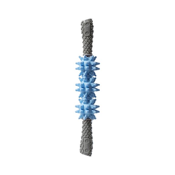 Spiky Massage Roller Stick for Muscle Relief, Deep Tissue Point Bar, Portable Leg Calf Back Release Tool for Gym Yoga Workout Recovery