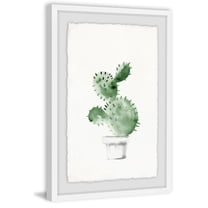 Spiky Succulent Framed Painting Print