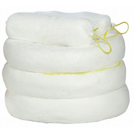 Spilfyter Absorb Boom,Oil-Based Liquids,10ft L,PK4 M-54S