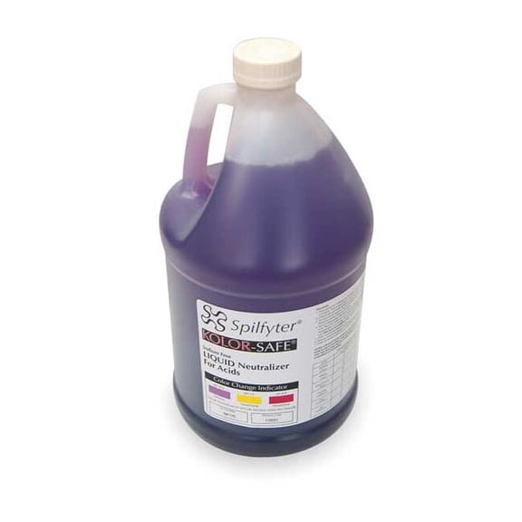 Spilfyter Acid Neutralizer,38 lb,Purple,PK4 410004