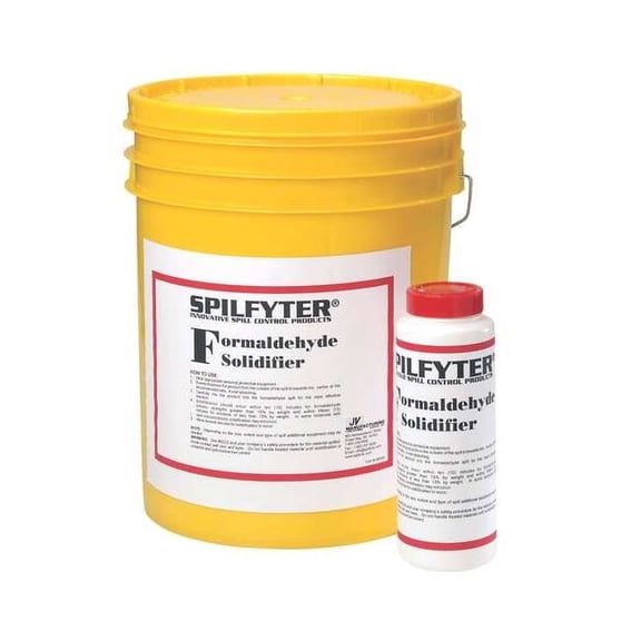 Spilfyter Formaldehyde Solidifier,23 lb,White,PK10 480001