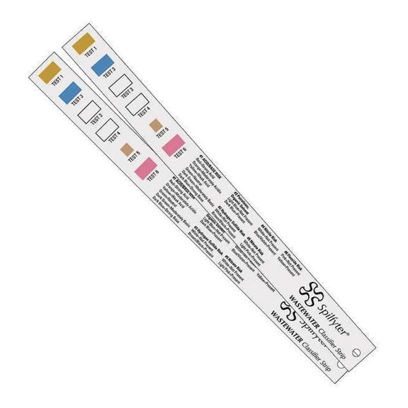 Spilfyter Wastewater Classifier Strips,PK50 580050