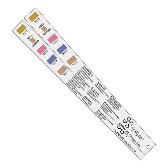 Spilfyter Chemical Classifier Strips,PK50 570050