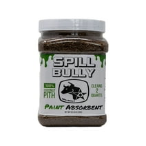 Spill Bully All Natural Coconut Pith Paint Absorbent - Pour, Mix & Sweep - Cleans up to 2 Quarts of Paint