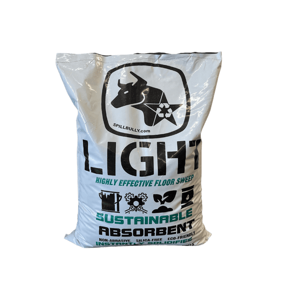 Spill Bully Light All Natural Coconut Coir Absorbent - Paint, Chemical & Oil Clean Up - 10lb