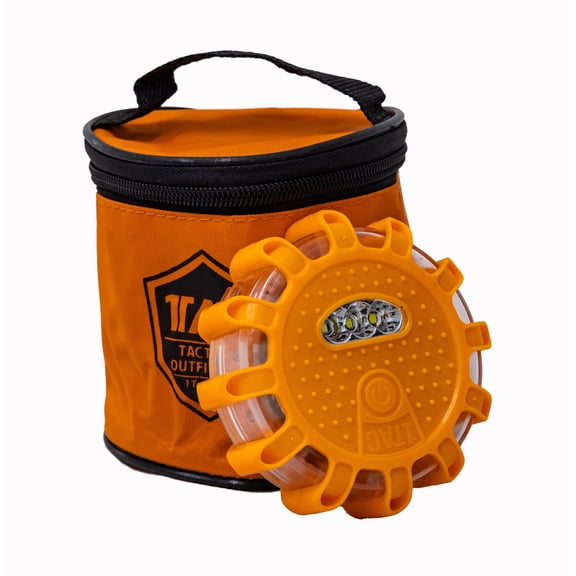 Spill Bully Puck 3 PK Lights - Reusable LED Puck Lights for Road Flare Replacement & More