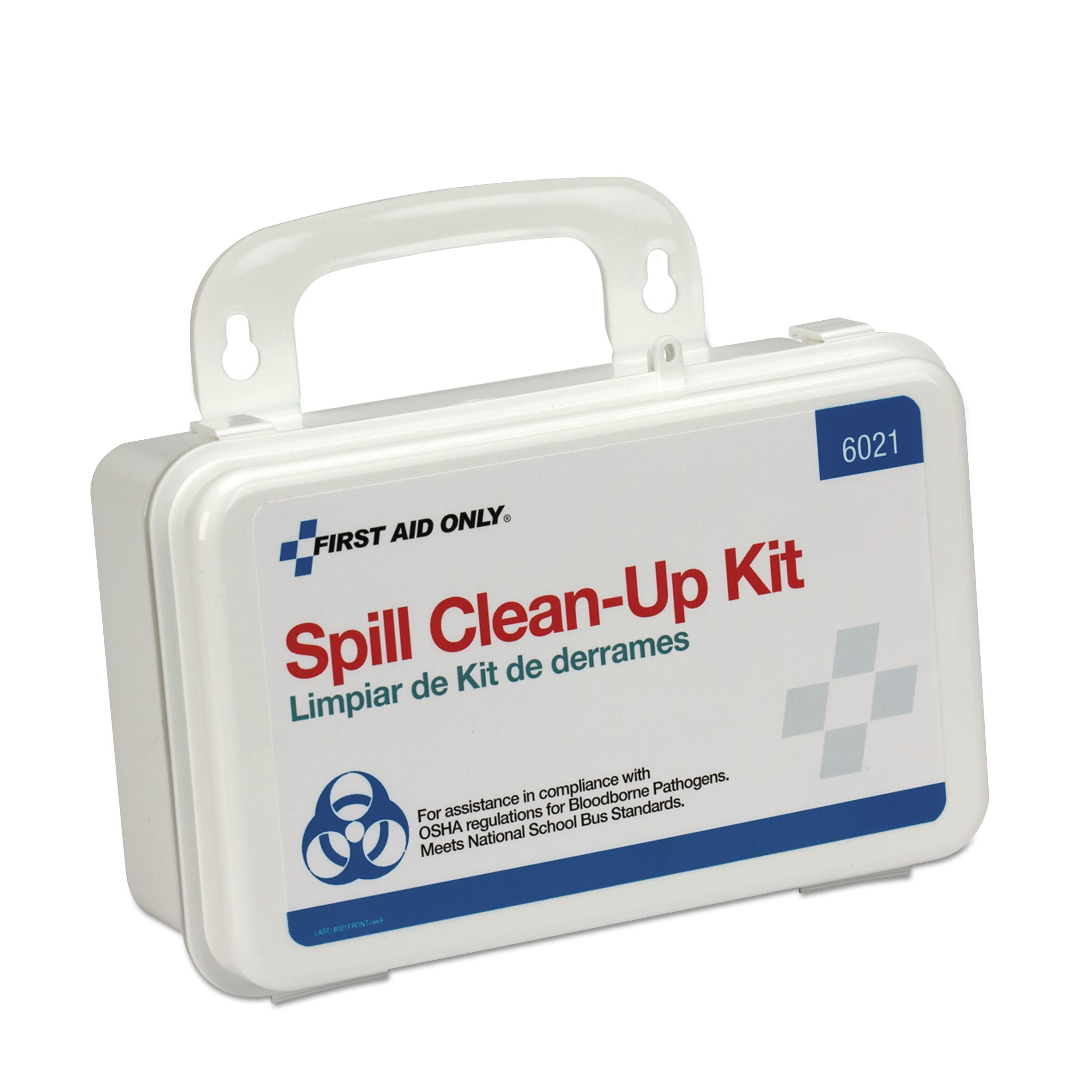 FIRST AID ONLY Spill Clean Up Kit, Plastic Case