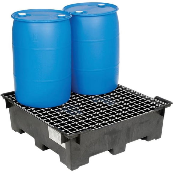 Spill Containment Sump with Wire Deck