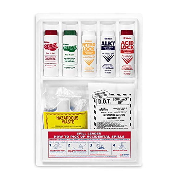 Spill Leader Kit for Emergency Response or Lab Spills (Plastic case) (1 kit/case)$$Safety & Emergency