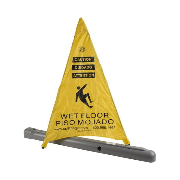 Spill Magic 30" Pop Up Safety Cone W/ Sleeve