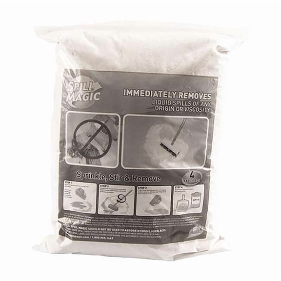 Spill Magic Absorbent Powder,12 oz. Container,PK12 97105