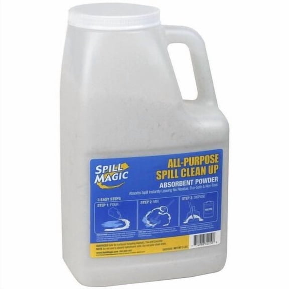 Spill Magic All-Purpose Spill Clean Up, Powder, 51.36 oz (3.21 lb), Recommended For: Spill Remover, Liquid Remover (SM202DB) | 2-Pack (2 Total)