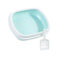 thumbnail image 1 of Spill Proof Detachable Cats Toilet With Sifting Scoops Anti Splashing Toilet for Travel Car Hotel Use, 1 of 9