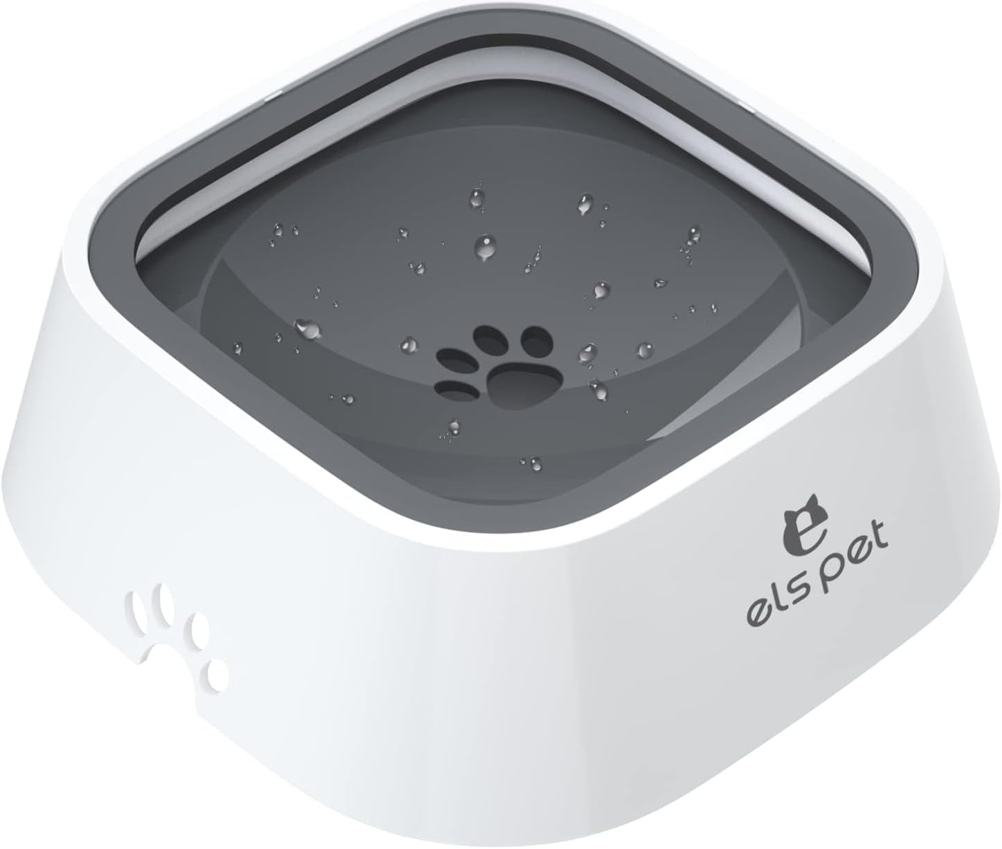 Spill Proof Dog Water Bowl, 35oz No Spill Water Bowl for Dogs, 1L Slow Drinking Dog Water Bowl, Slow Water Bowl for Dogs, Vehicle Travel Water Bowl, for Small Medium Cats and Dogs.