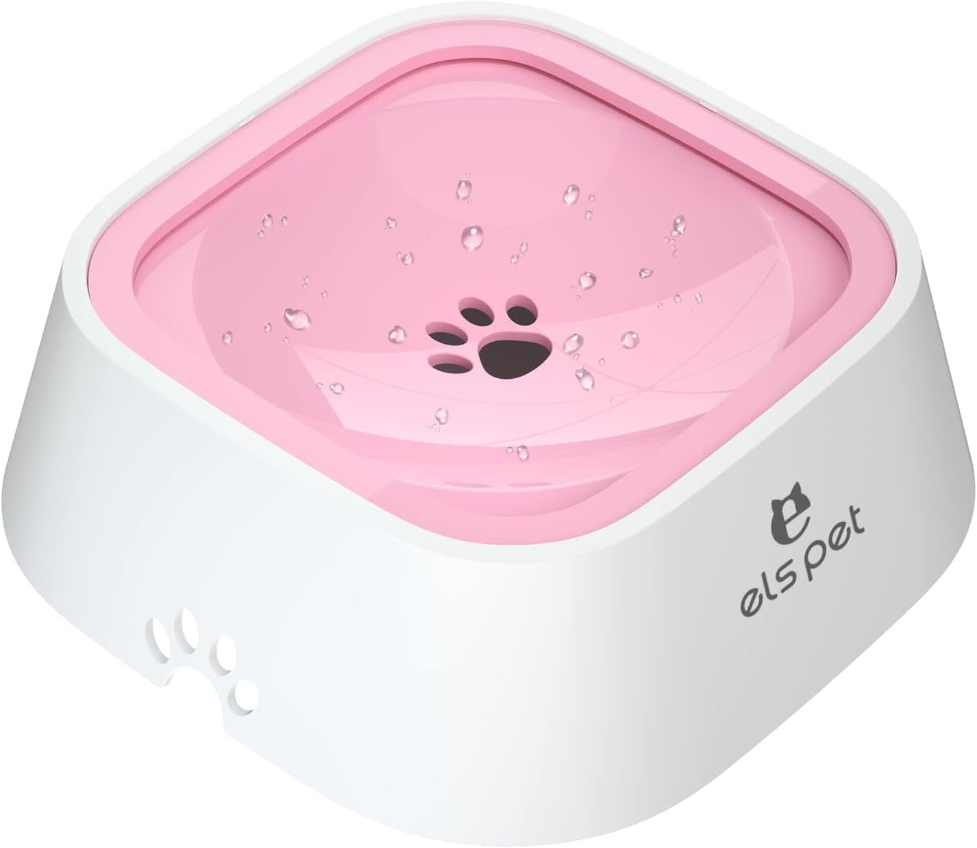 Spill Proof Dog Water Bowl, 35oz No Spill Water Bowl for Dogs, 1L Slow Drinking Dog Water Bowl, Slow Water Bowl for Dogs, Vehicle Travel Water Bowl, for Small Medium Cats and Dogs.